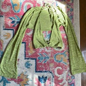 Green Women's 2 piece top